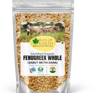 Bliss of Earth Certified Organic Fenugreek seed
