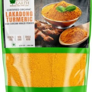 Bliss of Earth 250GM High Curcumin Lakadong Turmeric