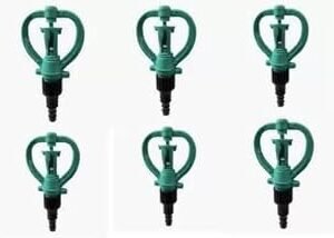 Anshi Superfly Butterfly Water Sprinkler Head with Adapter for Garden/Agriculture 1 L Hose-end Sprayer (Pack of 6)