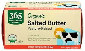365 by Whole Foods Market, Organic Salted Butter, 16 Ounce