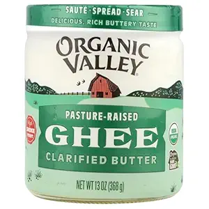 Organic Ghee, Clarified Butter, 13 oz