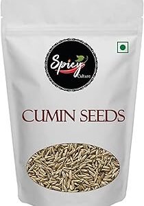 SpicyCulture Whole Cumin Seeds | Fresh, Aromatic & Natural Spice for Cooking | No Added Colours or Preservatives | Perfect for Baking, Seasoning, and Flavoring | Whole Jeera Seeds 2kg