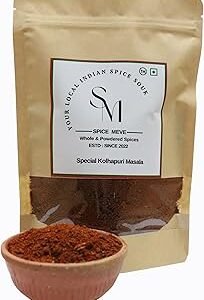 Spice Meve Premium Kolhapuri Masala | Handcrafted Pure Spice Blend | Natural Oils | Ready to Cook | Ideal for Indian Gravies, Sabjis, Curries 500 gm