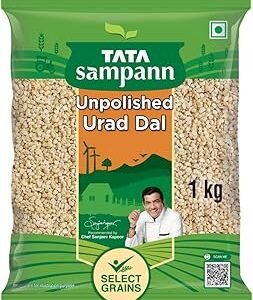 Tata Sampann Unpolished Urad Dal (Split), 1kg