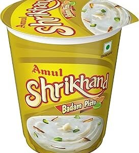 Amul Shrikhand Badam Pista, 500 g Box